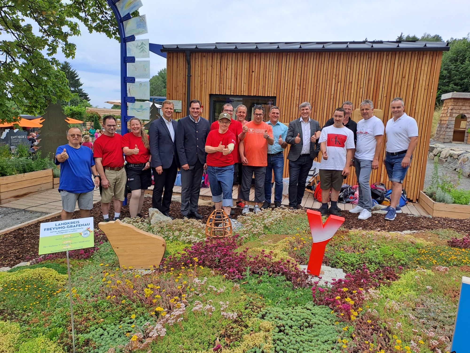 Caritas Werkstätten Landesgartenschau | Bistum Passau